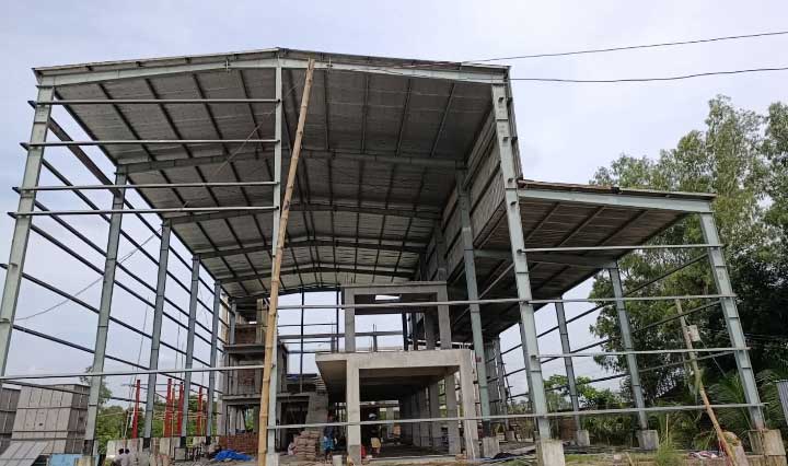 Steel Building Roof Solution Work