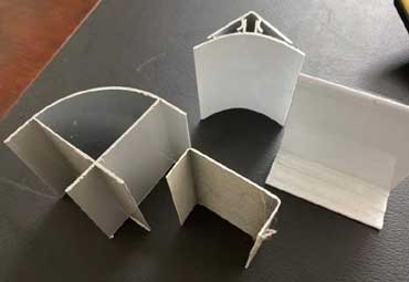 Aluminum curve Coving