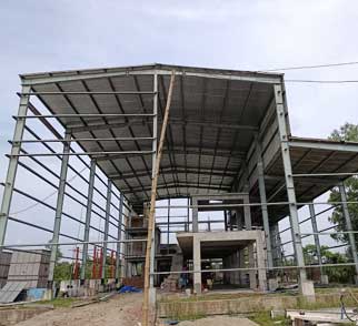 Steel Building Roof Solution Work
